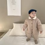 [66-90cm] 両面きれ 中綿 キルティング オールインワン - Image 17