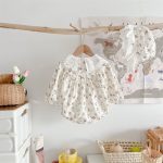 [66-90cm]ロンパース&帽子 レース おしゃれ 肌に優しい ベビー服 - Image 18