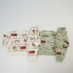 [80-130cm] 車プリント セットアップ - Image 14