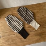 [73-100cm]ボーダー柄 トップス&レギンス セットアップ - Image 4