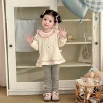 [73-100cm]うさぎスウェット&スウィートレギンス - Image 8