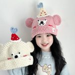 [GOODS]クマデザイン ニット帽