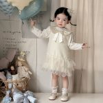 [73-100cm]チュールジャンパースカート&やわらかインナートップス - Image 8