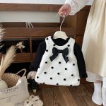 [73-100cm] ドット キャミワンピース