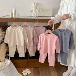 [73-100cm]無地 ルームウェア セットアップ - Image 4