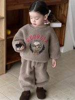 [73-110cm]もこもこ 起毛 セットアップ - Image 4