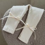 [73-100cm]リボン付き 暖かい レギンス - Image 6