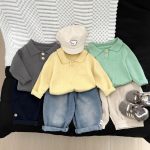 [73-110cm] おしゃれ 透かし編み ニット