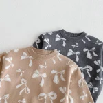 [73-110cm] リボン セットアップ - Image 17