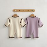 [66-90cm] スカラップ 裏起毛 カバーオール - Image 15