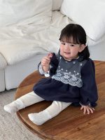 [66-90cm]レース 花刺繡 ロンパース - Image 10