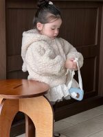 [73-100cm]ナチュラル もこもこ 暖かい アウター - Image 5