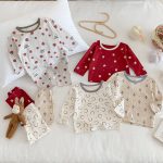 [73-100cm]総柄 カートゥーン ルームウェア セットアップ - Image 7