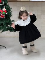 [73-100cm]プリンセス 蝶結び付き ワンピース - Image 10