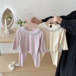 [66-100cm]可愛い 襟付き ルームウェア セットアップ - Image 2