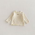 [73-100cm]サロペットOR長袖Tシャツ ドット 定番 可愛い 合わせやすい ボトムス - Image 8