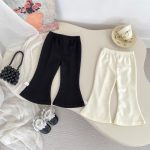 [73-120cm]蝶結び セミ フレアパンツ