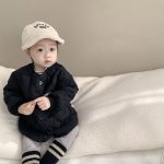 [73-110cm]アルファベット入り コート - Image 6