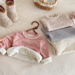 [73-100cm] フリル襟 裏起毛 インナー - Image 11