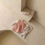 [73-110cm]韓国風 厚手 無地 ワンピース - Image 2