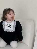 [66-90cm]レース襟 プリンセス ロンパース - Image 5