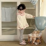 [73-100cm]うさぎスウェット&スウィートレギンス - Image 3