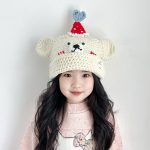 [GOODS]クマデザイン ニット帽 - Image 2