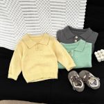 [73-110cm] おしゃれ 透かし編み ニット - Image 8