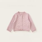 [80-140cm] ニットカーディガン&立体マッシュルームワンピース - Image 9