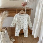 [66-100cm]花柄 ルームウェア セットアップ - Image 7