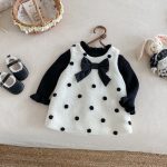 [73-100cm] ドット キャミワンピース - Image 9