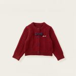 [80-140cm]リボンニットカーディガン&ジャンパースカート - Image 11