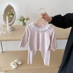 [66-100cm]可愛い 襟付き ルームウェア セットアップ - Image 16