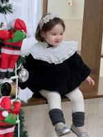 [66-90cm]プリンセス 蝶結び付き ロンパース - Image 3