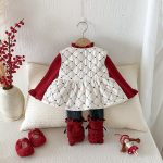 [73-100cm] リボン 中綿 ベスト - Image 3