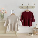 [73-110cm]シンプル ニット ワンピース - Image 10