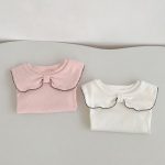 [66-90cm]リボン襟 ロンパース - Image 10