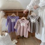 [66-100cm]ハート柄 ニット ワンピース - Image 15