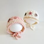 [GOODS]三つ花 レース ベビー ボンネット - Image 19