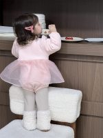 [66-90cm]ワンピース風 ロンパース - Image 7