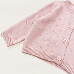 [80-140cm] ニットカーディガン&立体マッシュルームワンピース - Image 5