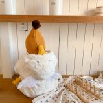 [66-90cm] アヒル柄 フード付き オールインワン - Image 5