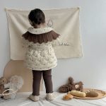 [73-100cm]厚手 蝶結び付き 裏起毛 アウター - Image 6