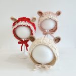 [GOODS]レース 花柄 ベビー ボンネット - Image 7