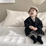 [73-110cm]アルファベット入り コート