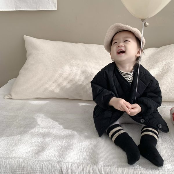 [73-110cm]アルファベット入り コート