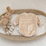 [66-90cm] 無地 フリース ロンパース - Image 6