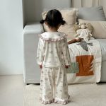 [73-100cm]うさぎ柄 ルームウェア - Image 3