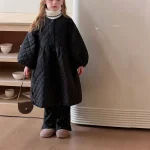 [90-150cm] キルティング アウター