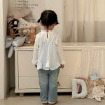 [73-100cm]インナートップス&デニムフレアパンツ スウィート キャミチュニック - Image 8